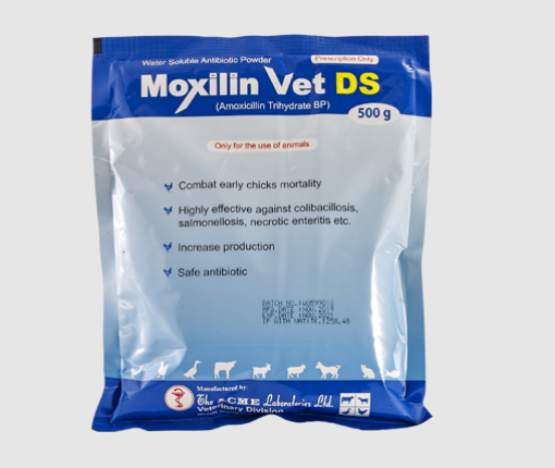 Moxilin Vet Ds Wsp 500gm